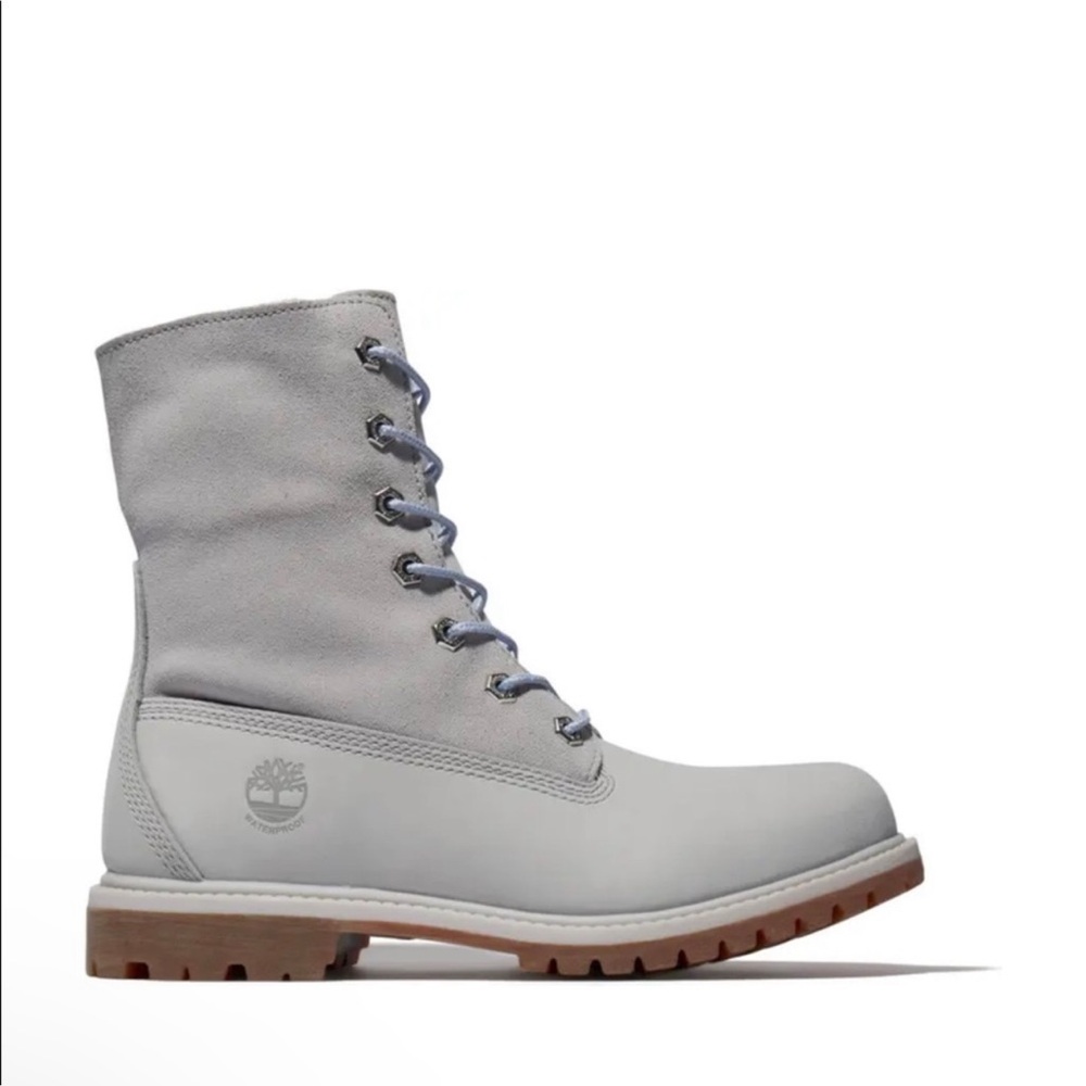 Timberland Gray Fold-Down Boots - Picture 2 of 5